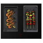 Asko hi2643fmg1 plaque induction noir graphite mat