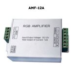 Amplificateur pour ruban rgb - tension 12v - 24v asled amf - 12a