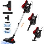 Authmic - aspirateur balai 600w puissant sans sac, aspirateur balai filaire 3 en 1 avec c�ble de 5m, ...