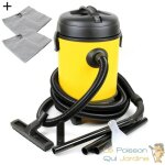 Aspirateur bassin de jardin - piscines. 1400w + 2 sacs nettoyage de fond, vase et boue