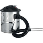 Aspirateur a' cendres e'lectrique excel phenix en acier filtre 1000w 18 lt et tuyau d'aspiration en acier ...