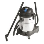 Aspirateur eau et poussire 1400w cuve inox 50l prise lectrique niklas