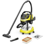 Karcher - aspirateur eau et poussières wd 5 s v - 25 / 5 / 22 - cuve métal 25 l - cable 5 m - flexible ... Karcher - aspirateur eau et poussières wd 5 s v - 25 / 5 / 22 - cuve métal 25 l - cable 5 m - flexible ...