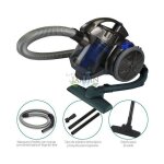 Aspirateur sans sac, aspirateur traneau silencieux, aspirateur cyclonique lger et puissant pour tapis, ...