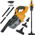 Aspirateur sans fil 20 v 5 en 1 avec moteur puissant de 400 w, silencieux 70 db, aspirateur � main portable ...