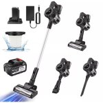 Dayplus - aspirateur sans fil 3600w hoover upright aspirateur � main l�ger sans sac
