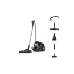 Rowenta - aspirateur sans sac silence force cyclonic effitech mod�le total clean ro7961ea 500 w noir ...