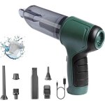 Aspirateur de voiture hl - 107 : 120 w, 9 000 pa, sans fil, aspirateur � main eau et poussi�re, souffleur ...