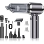 Aspirateur voiture sans fil, 18000pa aspirateur a main, mini aspirateur portable et l�ger, aspirateur ...