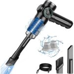 Aspirateur de voiture sans fil 29000pa 120w - puissant aspirateur � main rechargeable avec �cran lcd ...