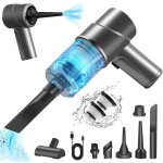 Aspirateur voiture sans fil mini aspirateur � main 3 en 1 sans fil aspirateur � main l�ger souffleur ...