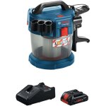 Aspiratore bosch gas 18v - 10 l 18v 4ah