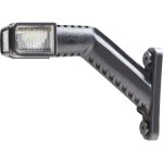 Feu de gabarit led 12 / 24v rouge / blanc / orange dport inclin 176mm aspock - 79892