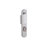 Vachette - poignée de porte d'entrée blindée - secumax up gris argent - clé i - 170 mm à 216 mm Vachette - poignée de porte d'entrée blindée - secumax up gris argent - clé i - 170 mm à 216 mm