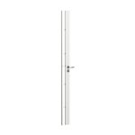 Assa abloy - serrure protective 41 hdi + 4 points ga 65x35 vis 70 4 cl�s - blanc muze chrom� velours ...