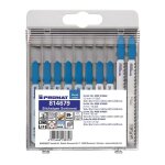 Assortiment de lames de scies sauteuses 10 pièces pour métal Assortiment de lames de scies sauteuses 10 pièces pour métal