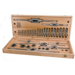 Assortiment tarauds + fili�res unc hss 44 pi�ces