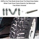 Asupermall - 500pcs vis pour pneus de voiture crampons pour pneus crampons pour neige pointes pour pneus ... Asupermall - 500pcs vis pour pneus de voiture crampons pour pneus crampons pour neige pointes pour pneus ...