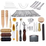 59pcs craft leather tool set kit d'outils de travail à la main en cuir bricolage pour la couture couture ... 59pcs craft leather tool set kit d'outils de travail à la main en cuir bricolage pour la couture couture ...