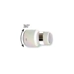 Embout boyau pivotant à 360° - gris Embout boyau pivotant à 360° - gris