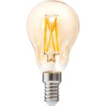 Atmosphera - ampoule led standard ambre d4, 5cm e14 crateur d'intrieur