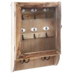 Boîte à clés rétro en bois Boîte à clés rétro en bois