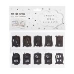 Lot de 100 lettres pour boîte lumineuse 6cm noir Lot de 100 lettres pour boîte lumineuse 6cm noir