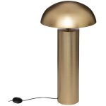 Atmosphera - lampadaire droit champi en m�tal h97cm dor� cr�ateur d'int�rieur