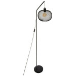 Lampadaire arc emie noir atmosphera noir