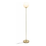 Lampadaire boule design 'dris' 134cm or