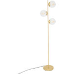 Atmosphera - lampadaire � boules dor�es col, hauteur 162 cm
