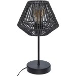 Atmosphera - lampe jily noir h34cm cr�ateur d'int�rieur