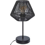 Atmosphera - lampe jily noir h34cm crateur d'intrieur