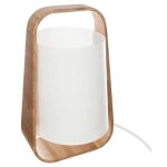 Atmosphera - lampe rex blanc h35cm créateur d'intérieur Atmosphera - lampe rex blanc h35cm créateur d'intérieur