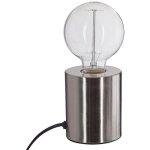 Atmosphera - lampe socle saba argent h11cm cr�ateur d'int�rieur