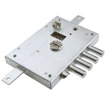 Dierre - serrure antivol triple � double panneton pour portes blind�es � appliquer sur art. 6112 - 1 ...