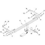 Auto - hak - attelage renault megane 3 berline (10 / 08 - 01 / 16) rdsoh + faisceau universel 7 broches ...