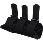 Attelle de poignet ajustable et respirante pour fitness, musculation et sports - main gauche