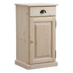 Aubry gaspard - confiturier en bois brut 1 tiroir 1 porte