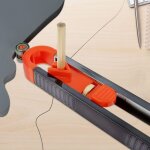 Auge de contour r�gle avec serrure, r�gle de tra�age de profil avec crayon, r�gle de contour pour copier ...