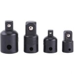 Augmentateur � chocs, 4pcs 1 / 2 - 3 / 8 pouce adaptateur de douille convertisseur et r�ducteur