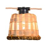 Guirlande lumineuse solaire �tanche 10 ampoules cordon jute aurora - new garden