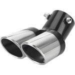 Auto silencieux inoxydable �chappement, extr�mit�s tuyau �chappement, universel embouts silencieux �chappement ...