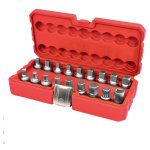 Coffret 18 embouts de vidange - carr 3 / 8'