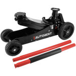 Autobest - cric pro hydraulique roulant - tout terrain - 2 tonnes - levage de 152 � 595mm