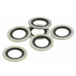 Autobest - joints vidange x 6, lvres bs, diamtre 16 mm
