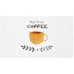 Autocollant de cuisine r�sistant � l'huile, motif tasse de th�, d�coration murale cartoon et transparente ...