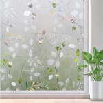Autocollant pour fen�tre, effet verre d�poli, film de protection uv pour fen�tre, autocollant (45 x 200 ...
