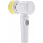 Autolaveuse �lectrique, alimentation par batterie sans fil brosse de nettoyage avec 3 t�tes de brosse ...