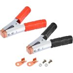 Automobile remplacement booster c�ble pinces avec voiture batterie insulated alligator pinces rouge noir ...